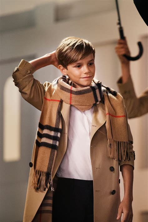 burberry christmas romeo beckham|Romeo Beckham for Burberry: The Christmas Campaign.